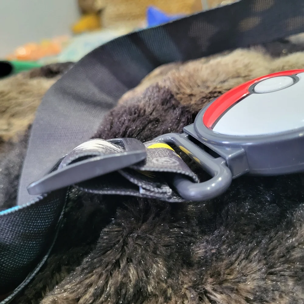 Pokemon - Clip 'N' Go - Pokeball Adjustable Belt -  Blue/Black